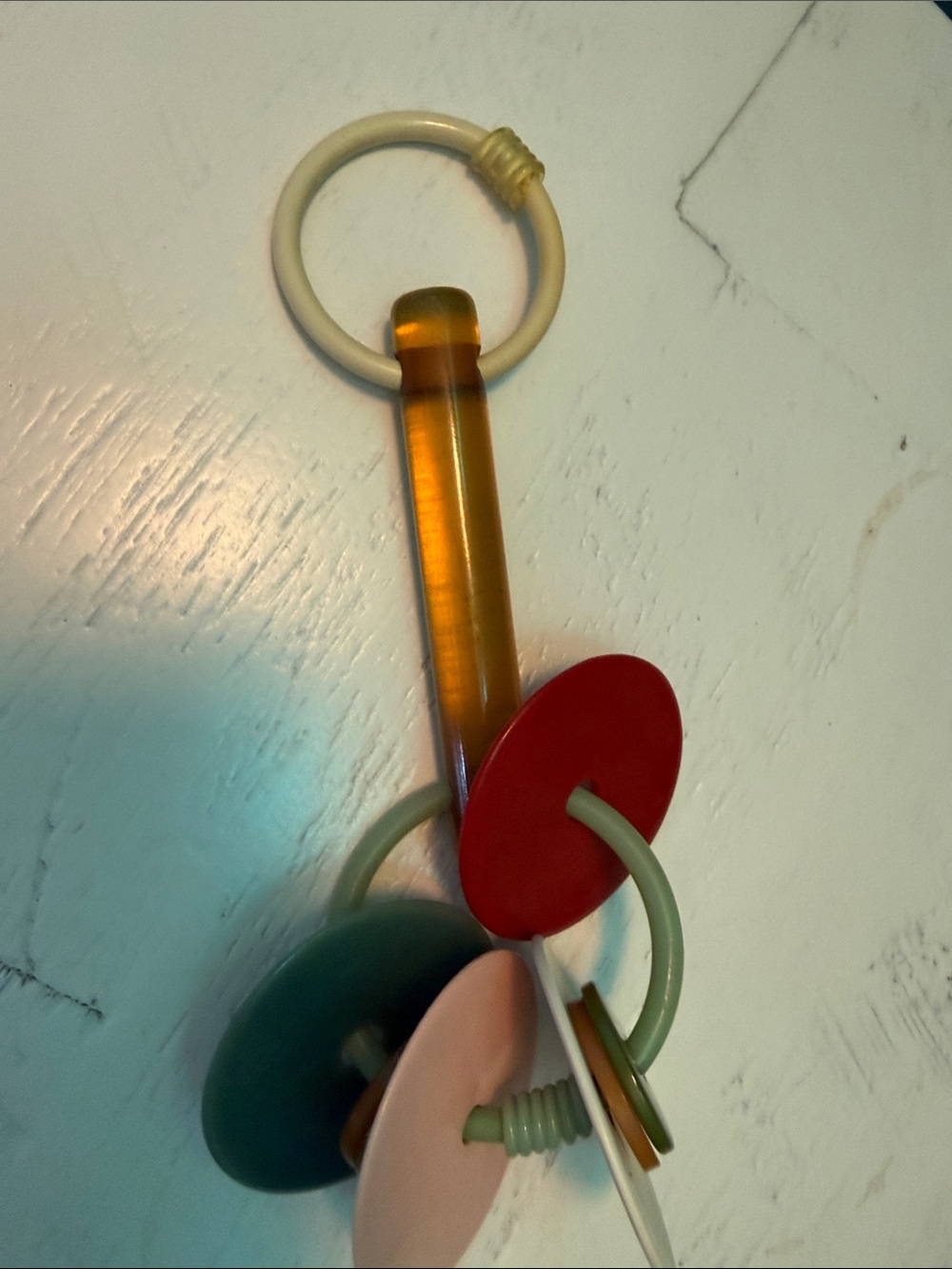 Bakelite baby rattle